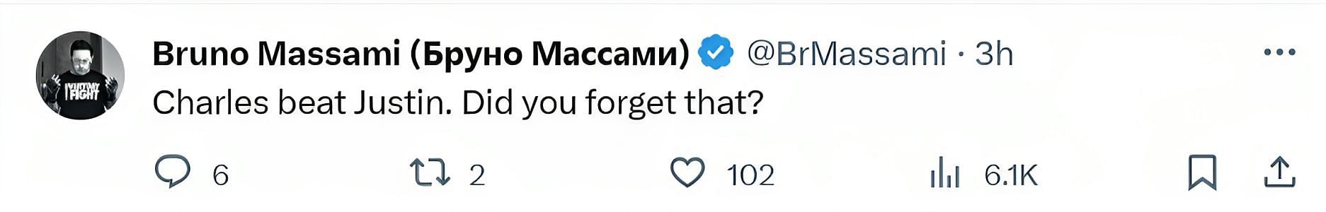 Comments on the tweet